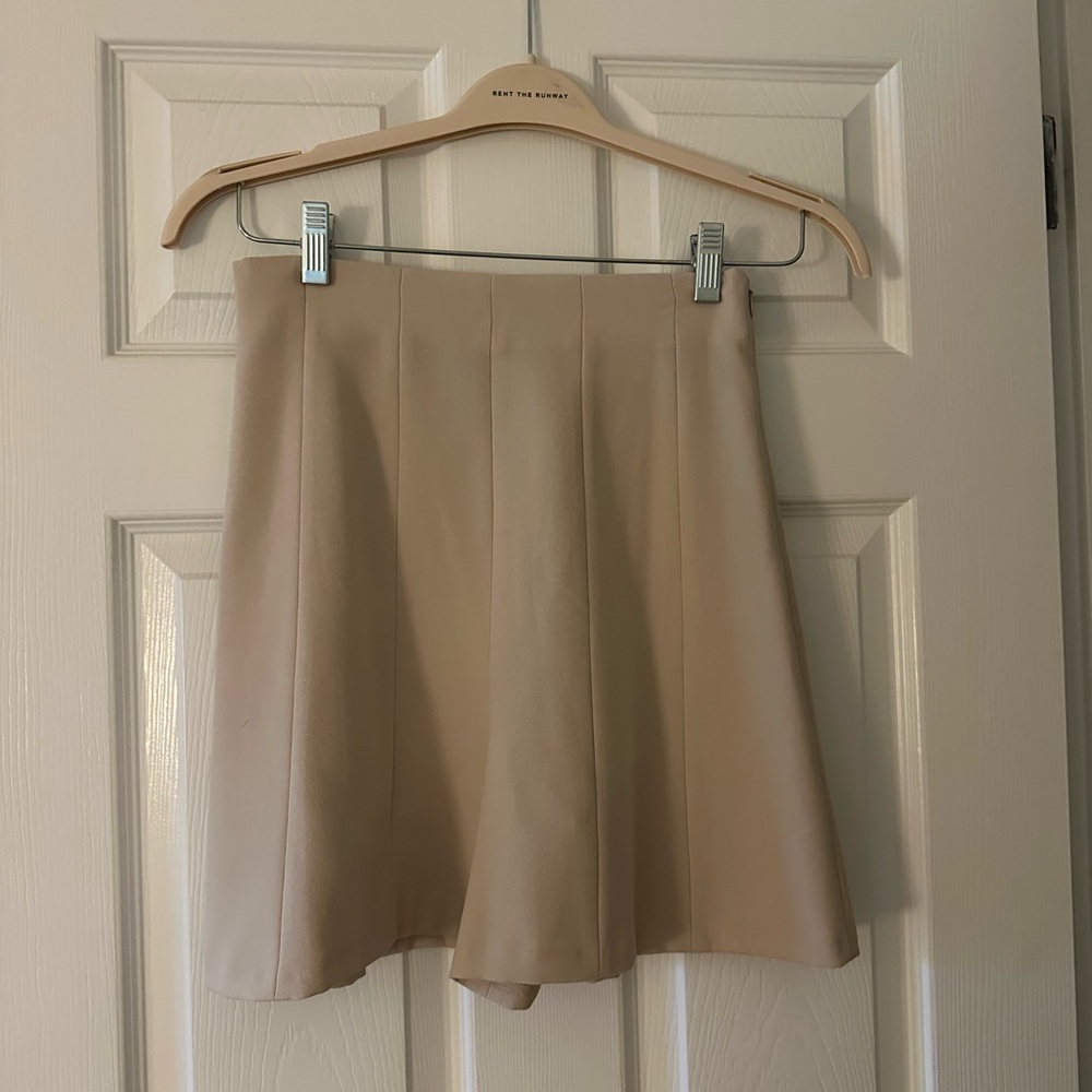 Zara Pleated High Waisted Shorts